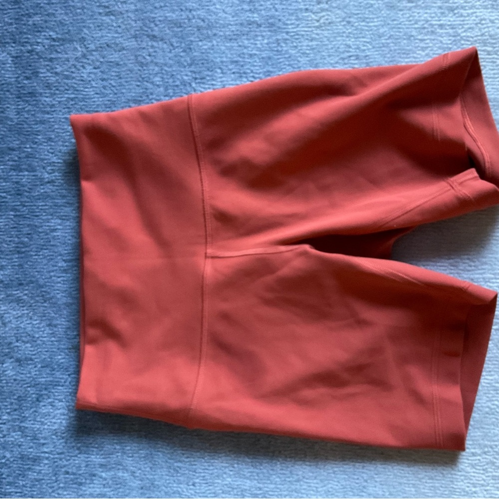 Wunder Under Shorts Orange Size 4 LuLu Lemon
